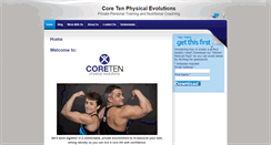 Desktop Screenshot of coreten.ca